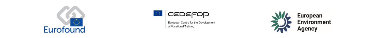 Eurofound, EEA and Cedefop logos