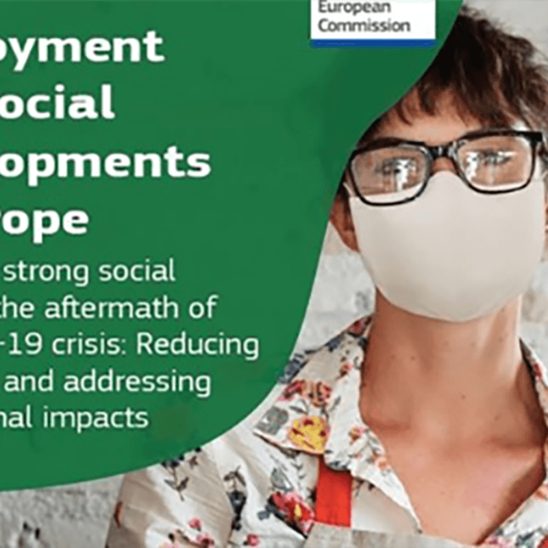 Towards a strong Social Europe in the aftermath of the COVID-19 crisis: reducing disparities and addressing distributional impacts - ESDE 2021