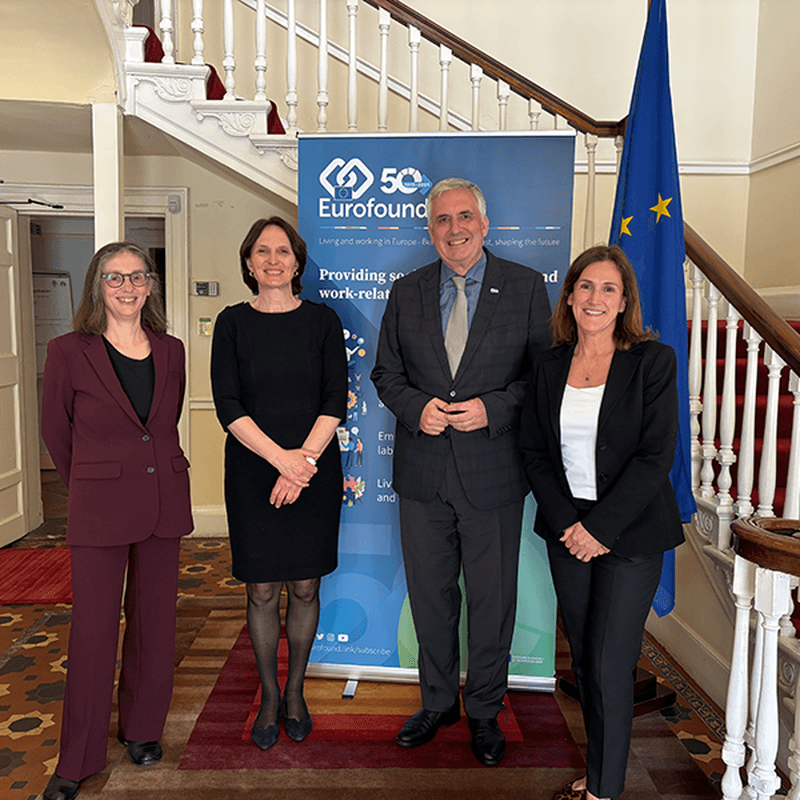 Visit of H. E. Jenny Piaget, Ambassador of Switzerland to Ireland