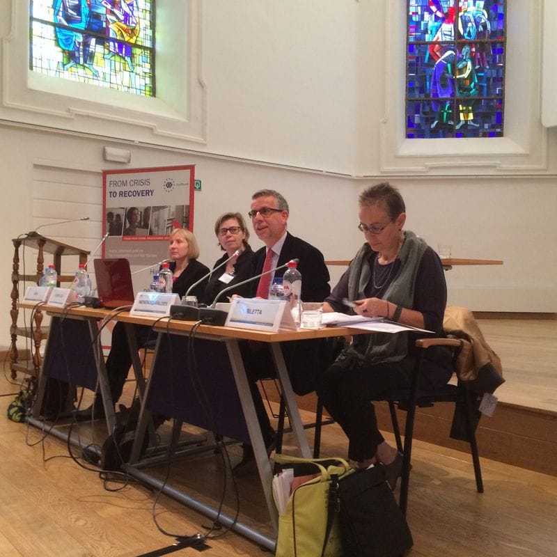 Foundation seminar series 2014, 2nd session - Sustainable work throughout the life course: Devising a long term strategy for inclusion and competitiveness