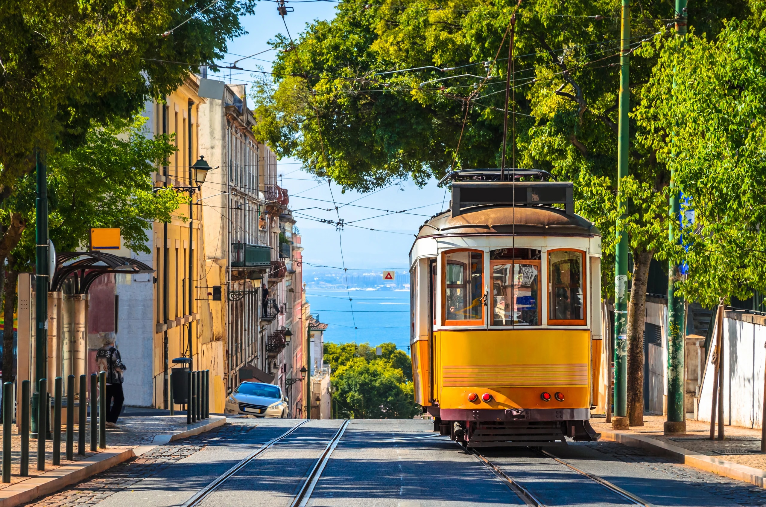 View of Lisbon, the capital of Portugal.