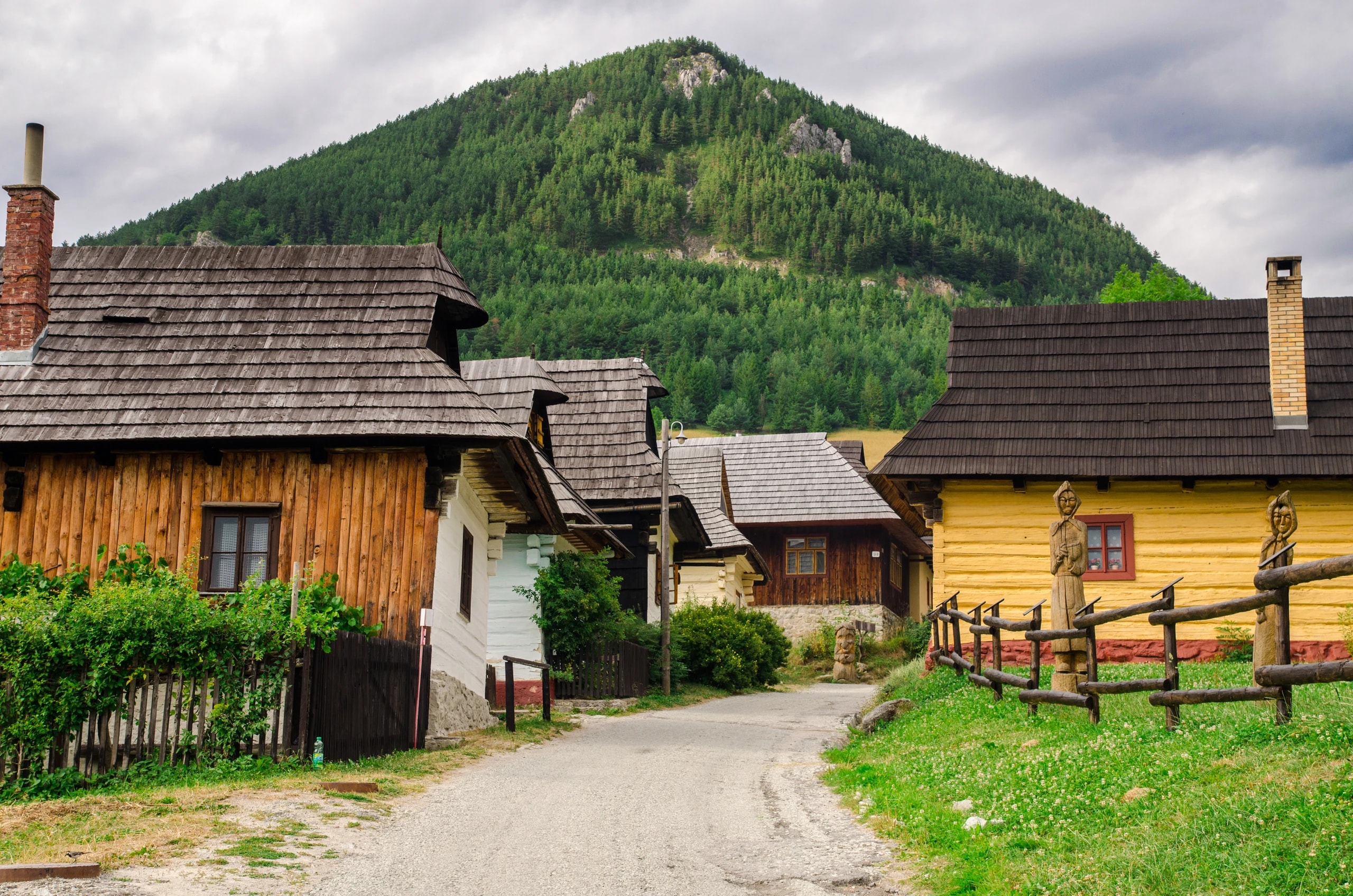 Country side village in Slovakia