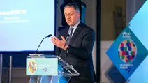 Photo of Thomas Byrne speech
